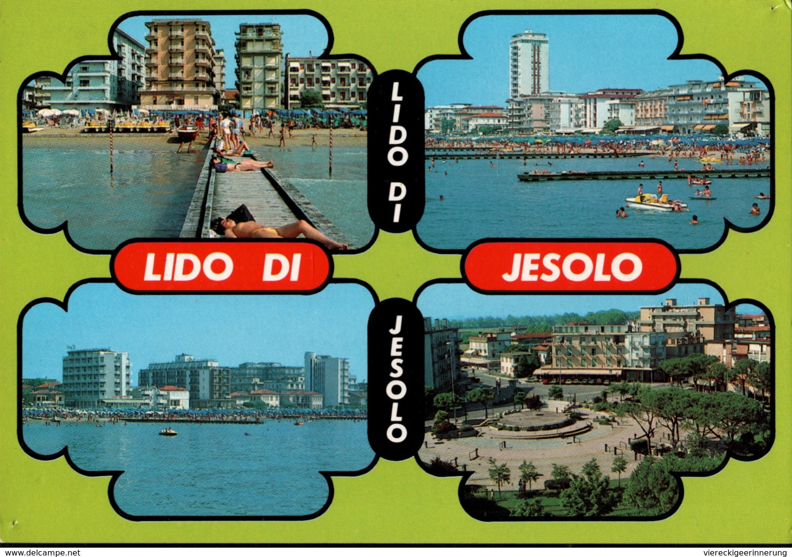 ! Moderne Ansichtskarte Lido Di Jesolo, 1989, Italien, Italy - Andere & Zonder Classificatie