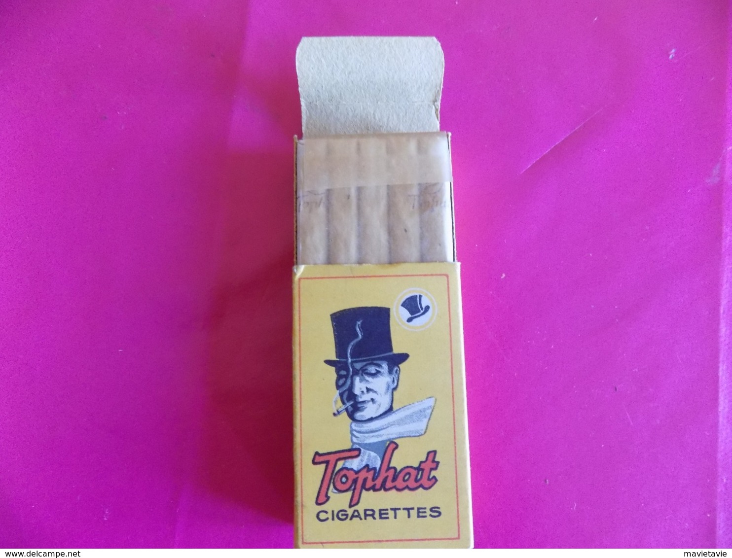 Paquet De 10 Cigarettes U.S. Marque TOPHAT Original Et Complet. - 1939-45