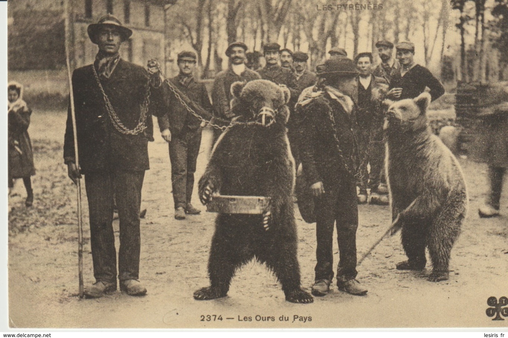 CP - LES OURS DU PAYS - MONTREURS D'OURS - REPRODUCTIONS - 1195 - CECODI - C’ÉTAIT LA FRANCE - Craft