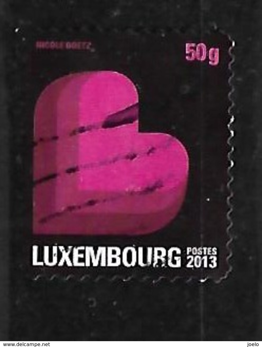 LUXEMBOURG 2013 NICOLE GOETZ - Used Stamps