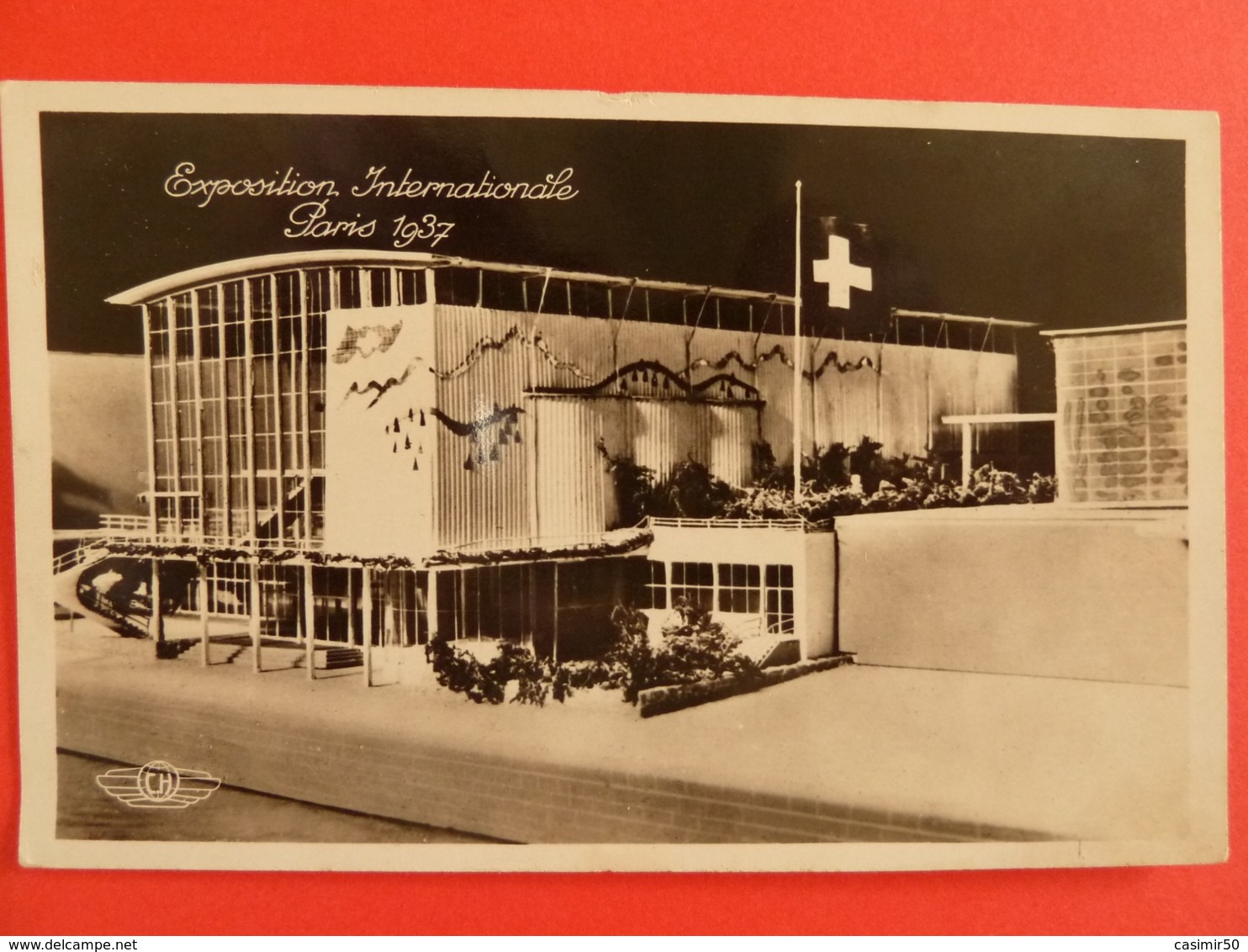 EXPOSITION INTERNATIONALE PARIS 1937 PAVILLON DE LA SUIISSE - Expositions
