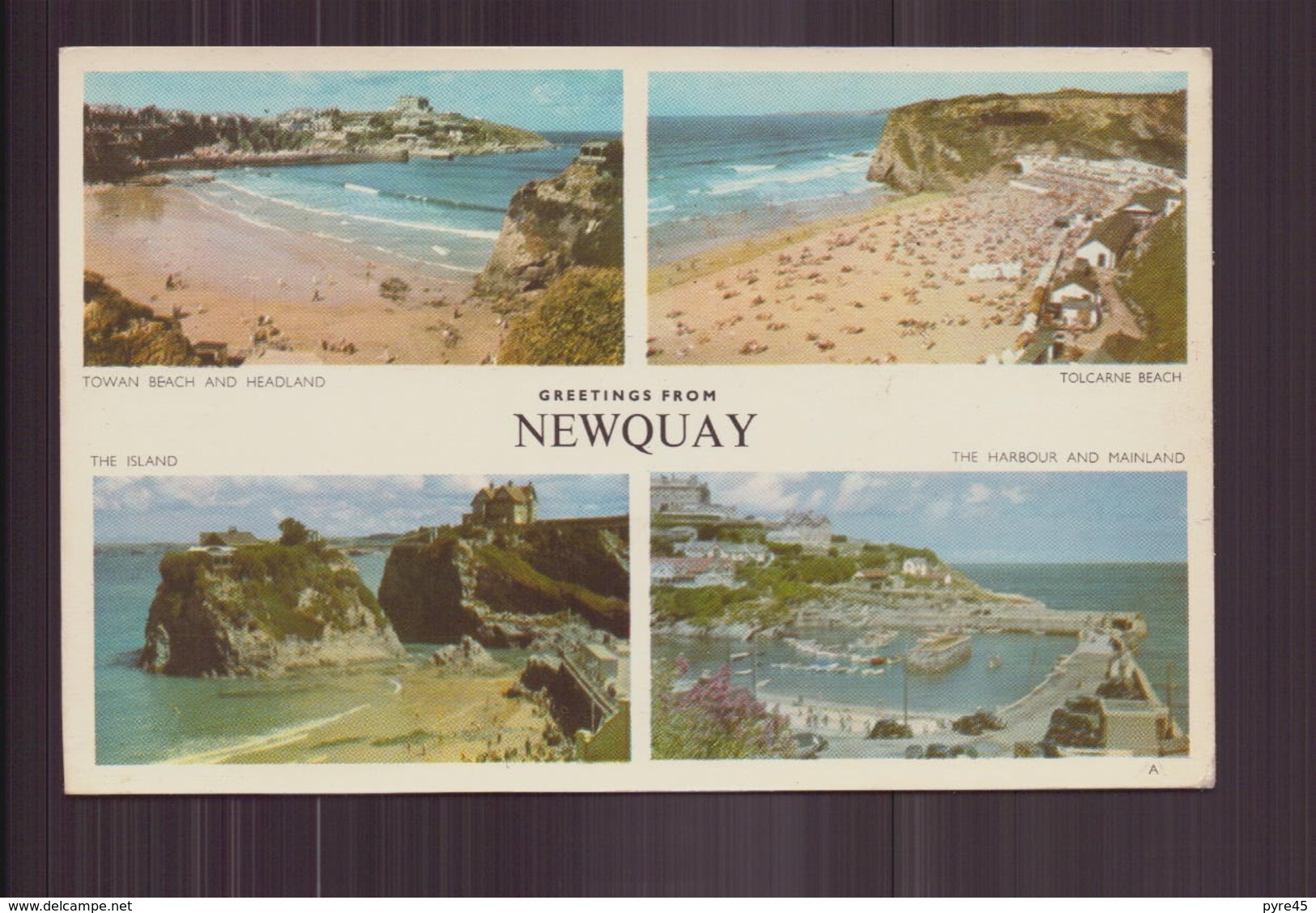 GRANDE BRETAGNE GREETINGS FROM NEWQUAY - Newquay