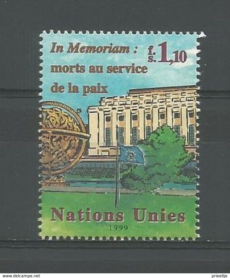 United Nations G. 1999 In Memoriam Morts Au Service De La Paix Y.T. 397 ** - Ongebruikt