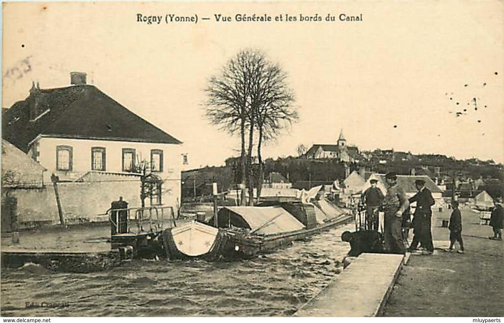 /!\ 7996- CPA/CPSM - 89 - Rogny : Abords Du Canal - Altri & Non Classificati