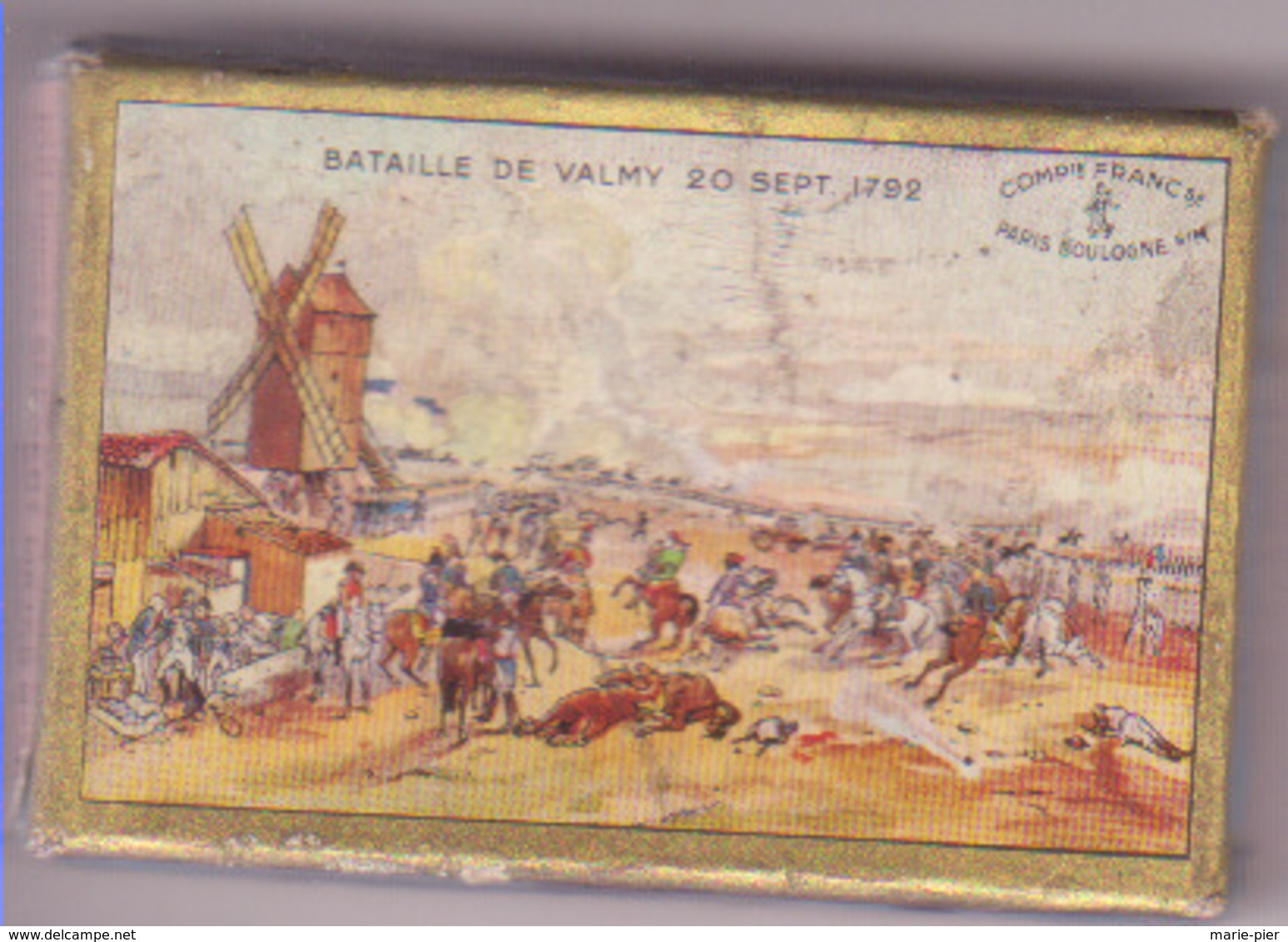 Petite Boite De Plumes Sergent Major "bataille De Valmy" - Federn