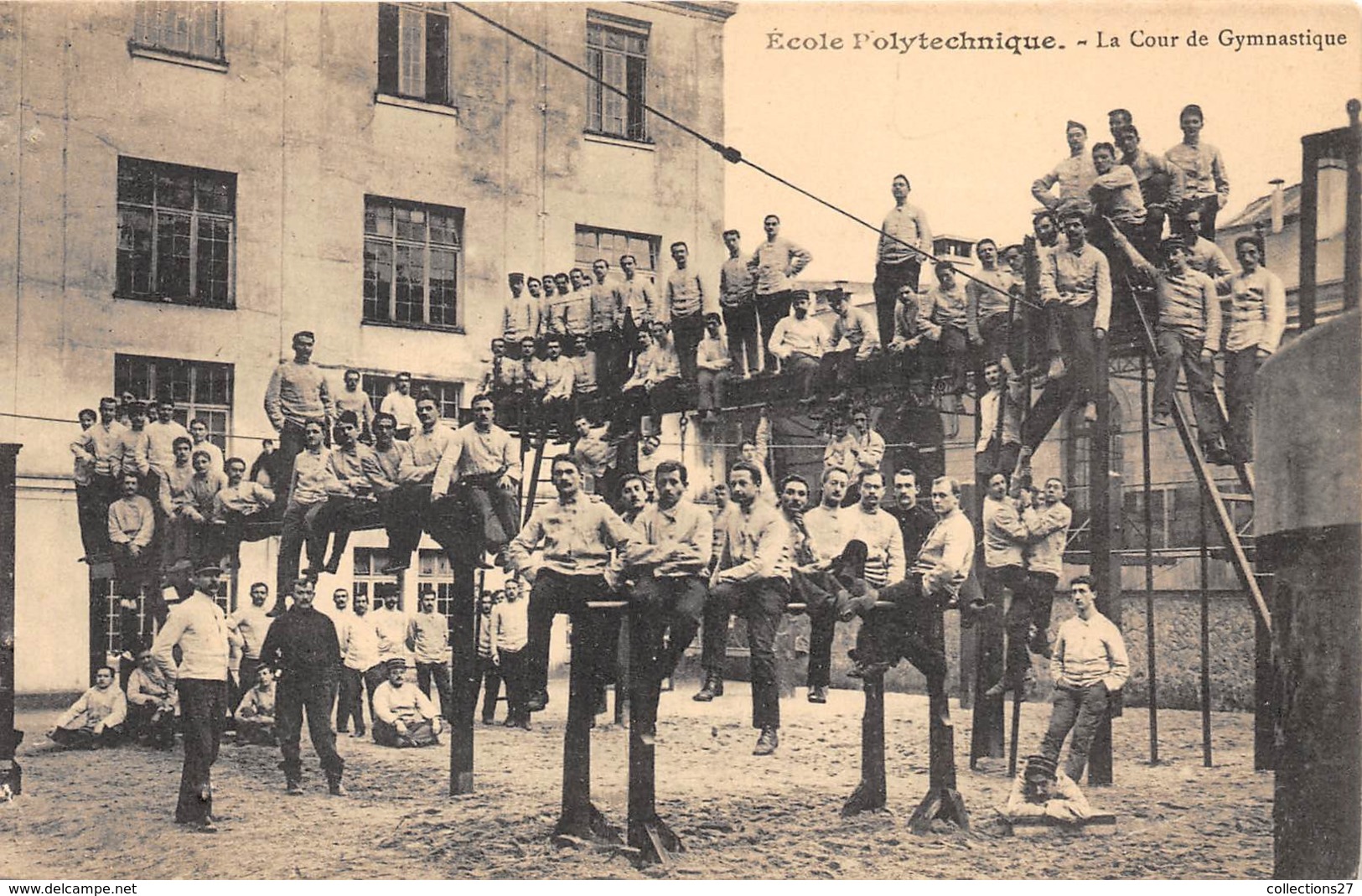 75005-PARIS-ECOLE POLYTECHNIQUE- LA COUR DE GYMNASTIQUE - Arrondissement: 05