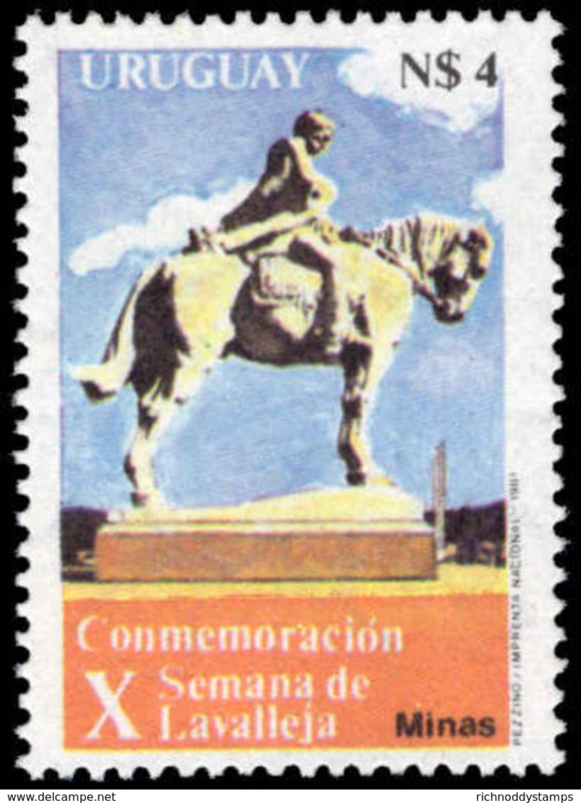 Uruguay 1981 Lavalleja Week Unmounted Mint. - Uruguay