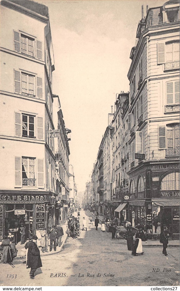 75006-PARIS- LA RUE DE SEINE - Paris (06)