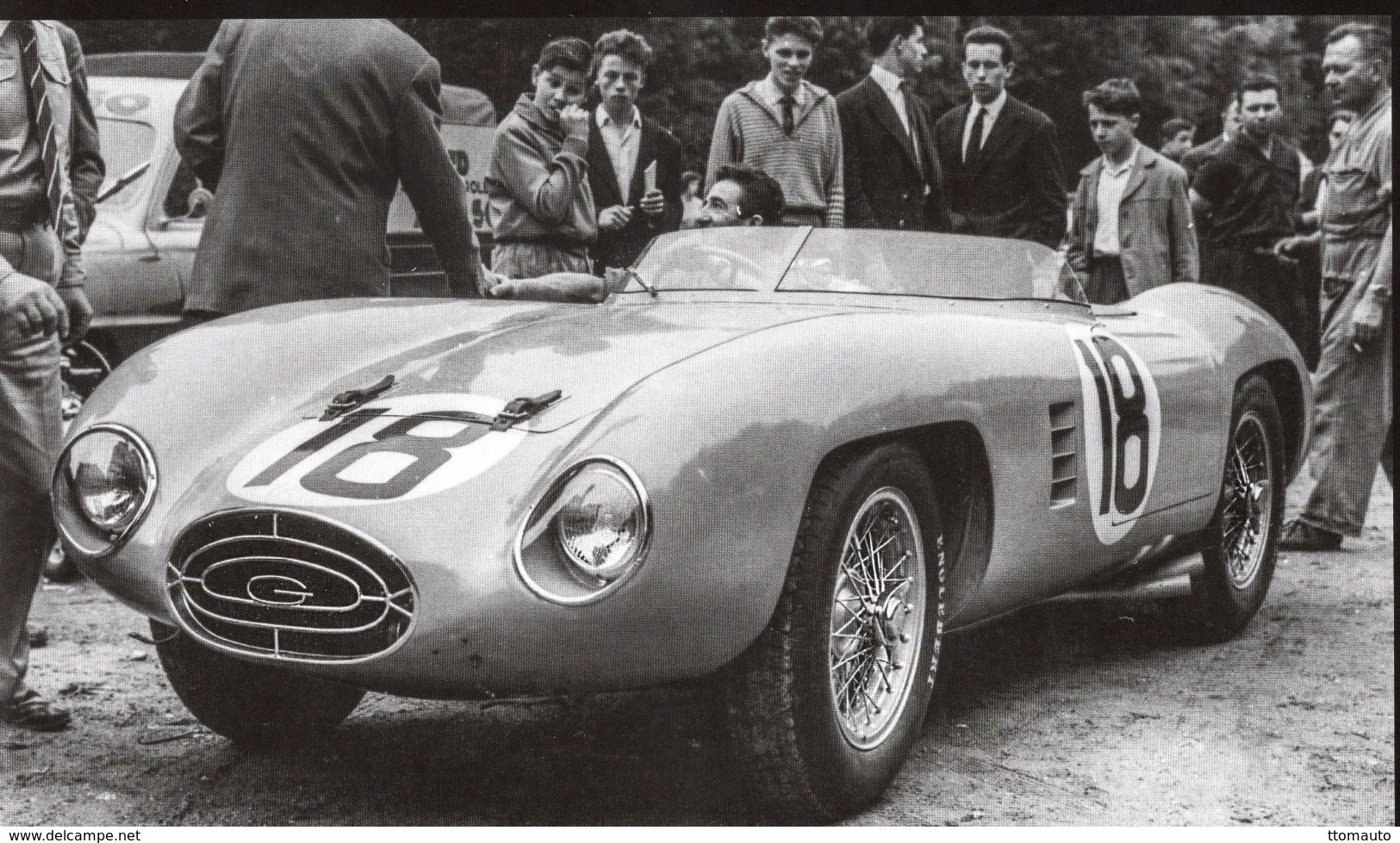 Gordini T15S  - Pilotes: Jean Guichet/André Guelfi  (Concurrents Francaises Du Mans 1957) - PHOTO 15x10cms - Le Mans