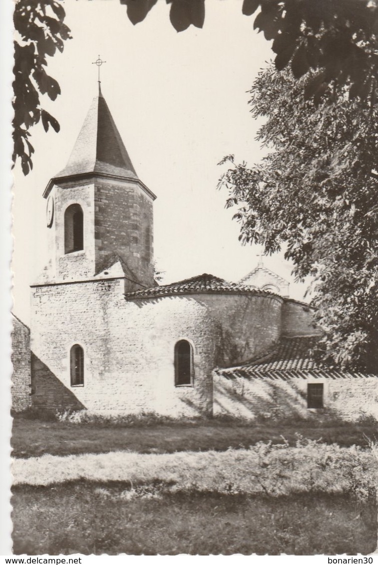 CPSM 16 FOUQUEURE ABSIDE  EGLISE - Other & Unclassified