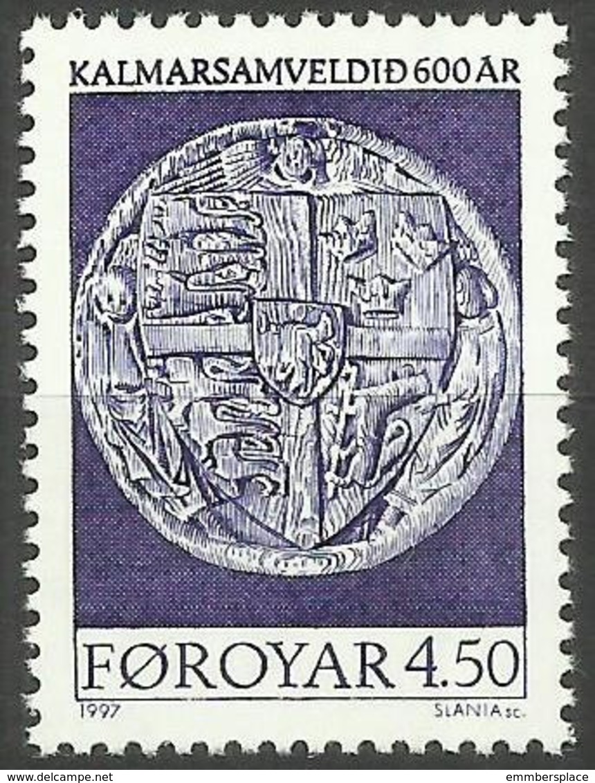 Faroe Islands - 1997 Kalmar Union  MNH **   SG 327   Sc 323 - Faroe Islands