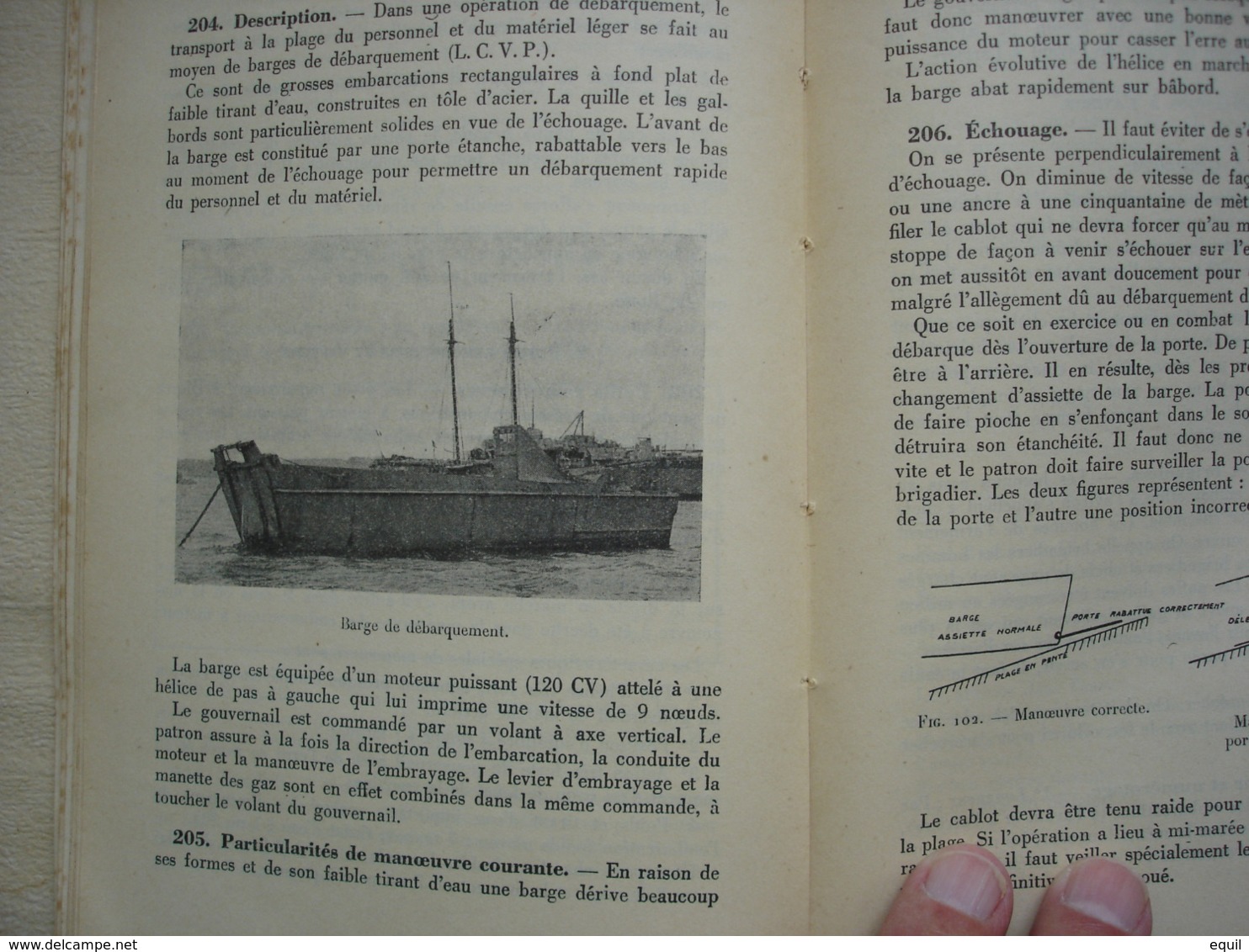 1949 MARINE NATIONALE MANUEL DU MANOEUVRIER