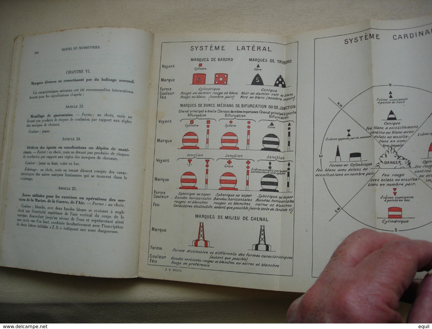 1949 MARINE NATIONALE MANUEL DU MANOEUVRIER