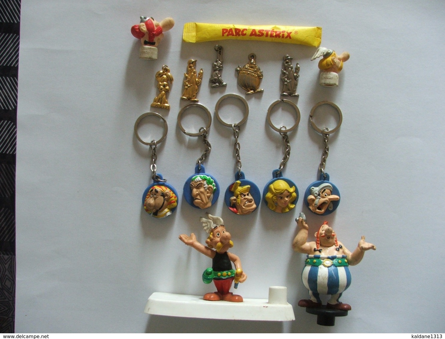 Lot Astérix Figurines Porte Clés - Asterix & Obelix