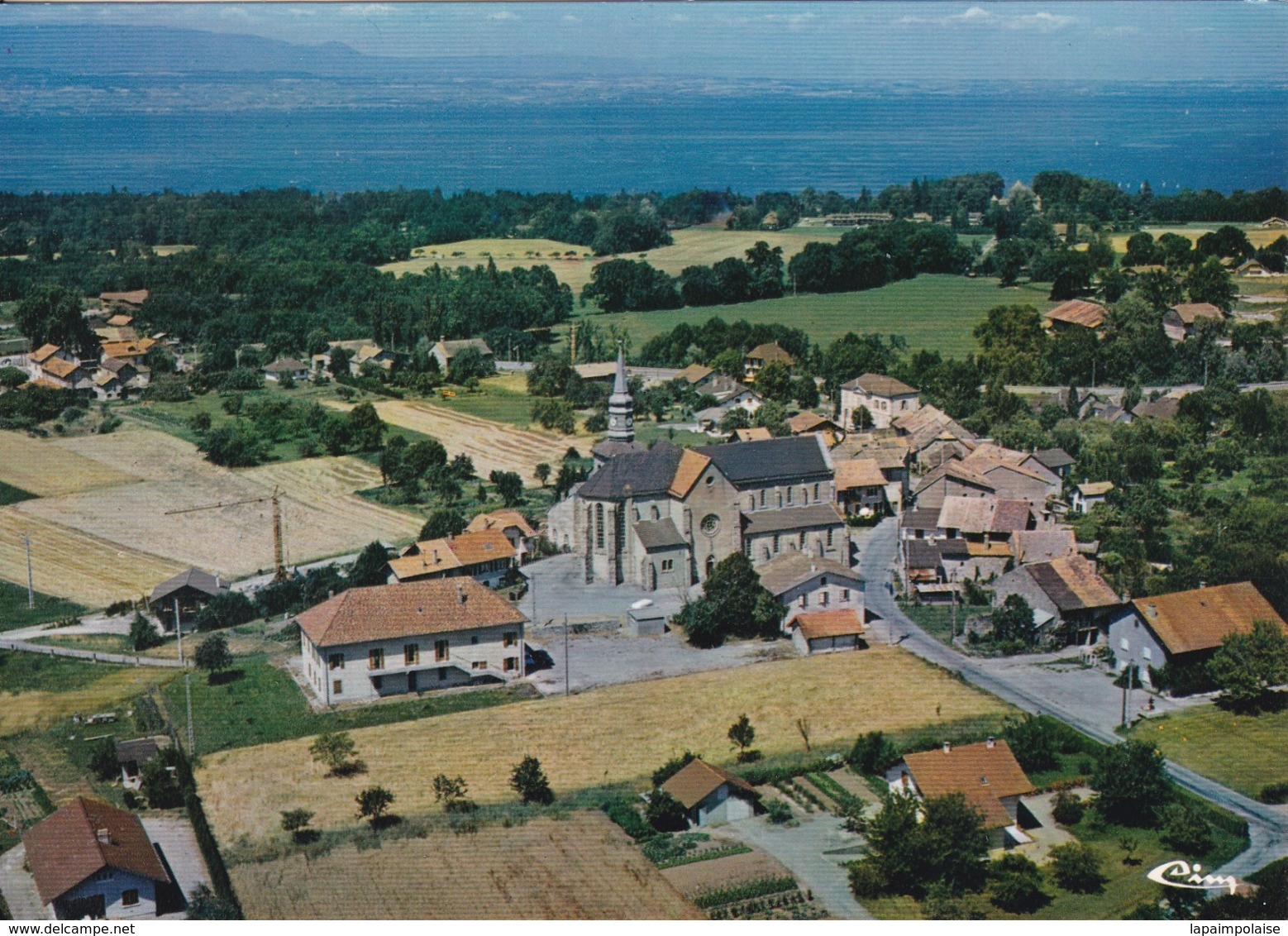 [74] Haute Savoie > Sciez Vue Generale Aerienne - Sciez