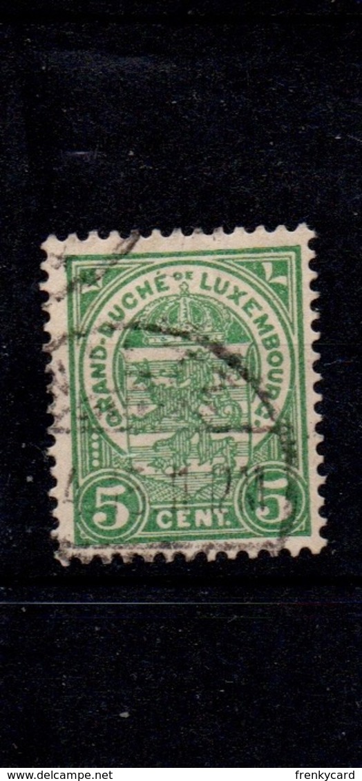 Luxemburg Used 5 Cent. 1880\1916 - 1882 Allégorie