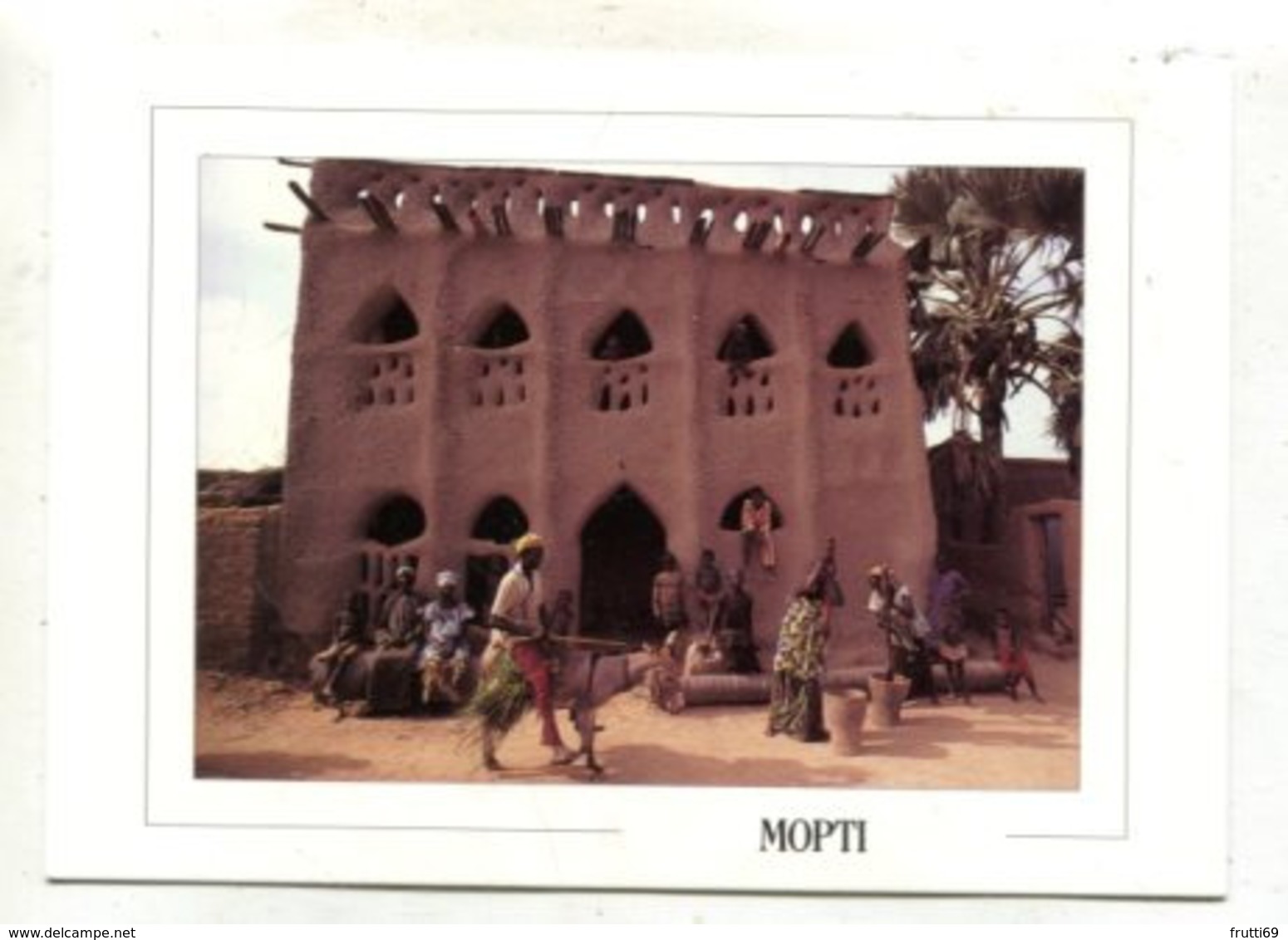 MALI - AK 361683 Mopti - Architecture Bozo - Mali