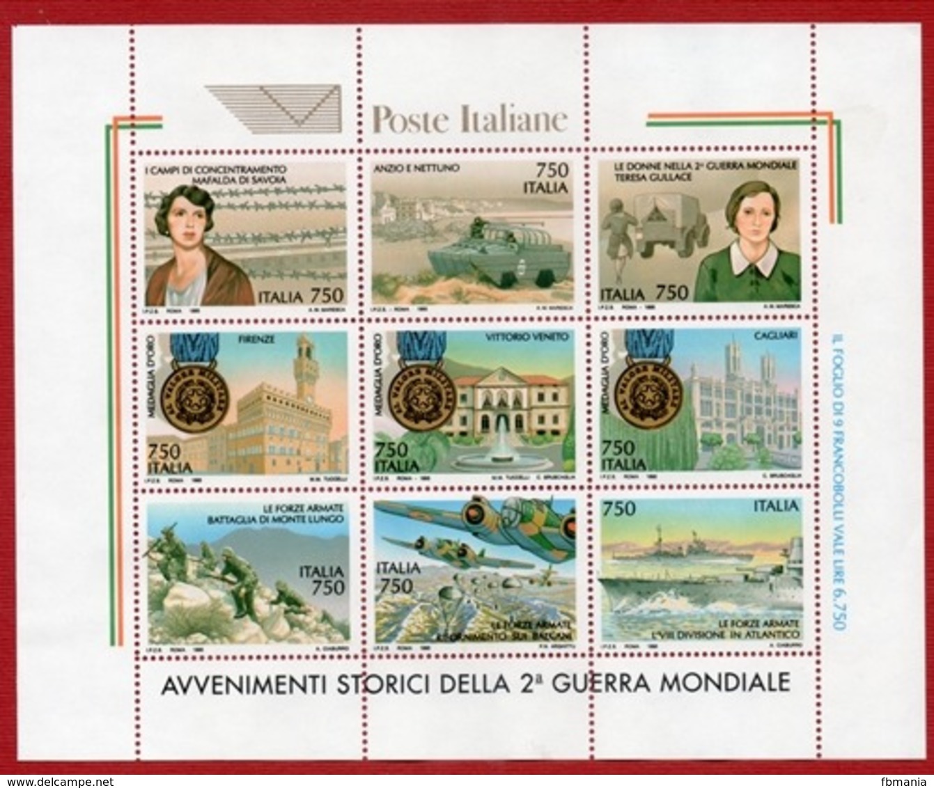 Italia 1995 - Annata 1995 Completa  Sottofacciale MNH ** Leggere Descrizione - Años Completos