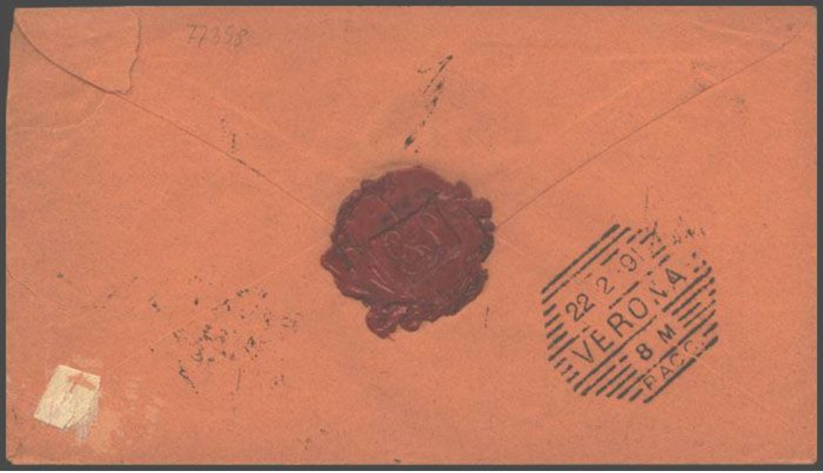 1891 EFFIGIE C.45 (46) Isol. Su Raccomandata Brescia (21.2) - Storia Postale