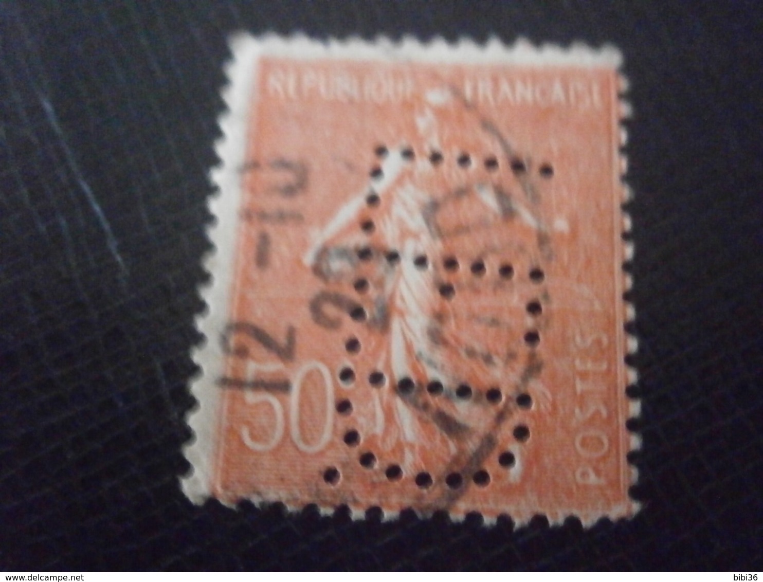 FRANCE TIMBRE SEMEUSE 199 LED44 PERFORE PERFORES PERFIN PERFINS PERFORATION PERFORIERT LOCHUNG PERFORATI PERCE PERFO - Autres & Non Classés