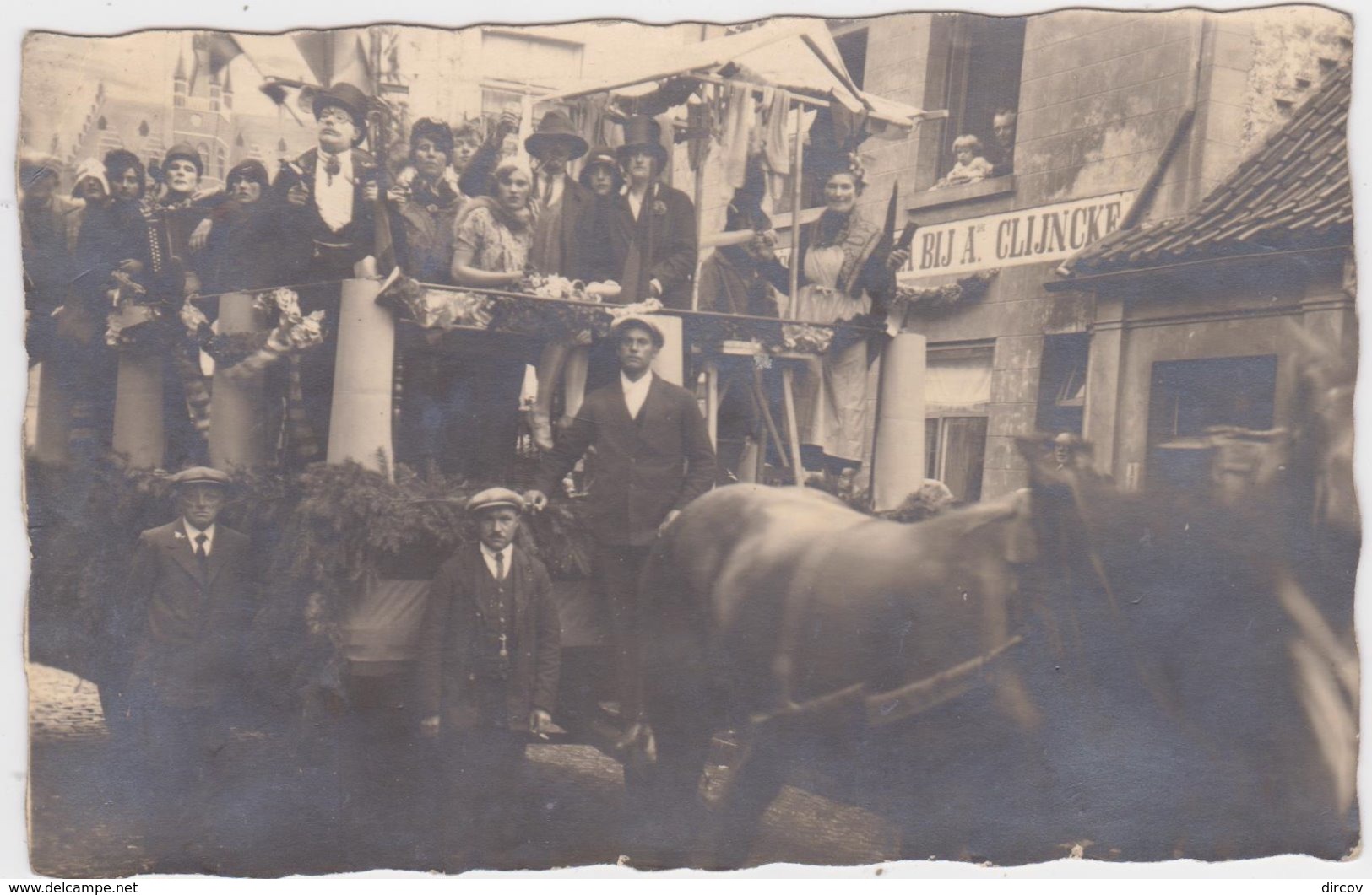 Cadzand - FOTOKAART Van Een Stoet Aan Brouwerij Clijncke - Cadzand