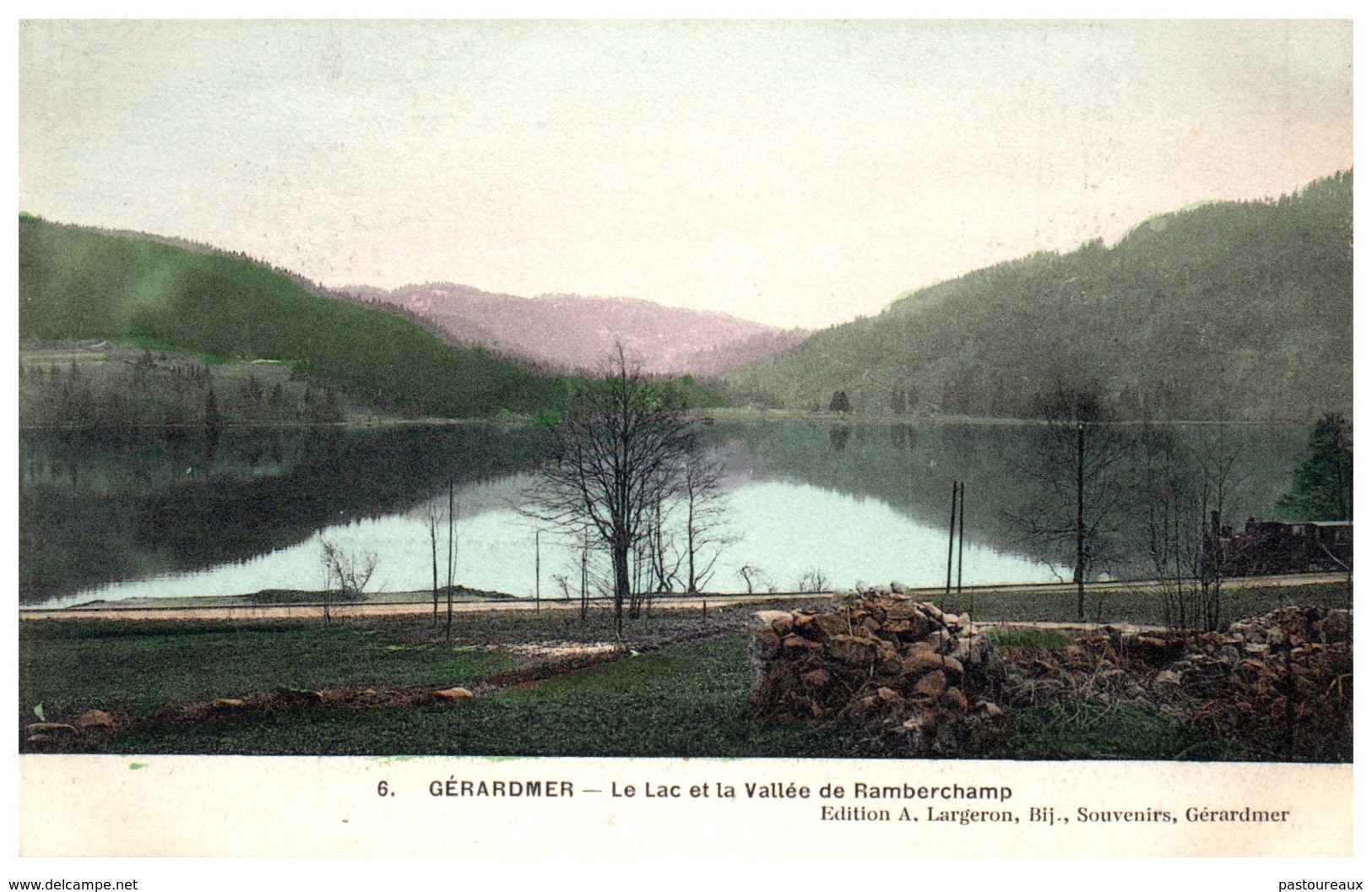 88 GERARDMER - Le Lac Et La Vallée De Ramberchamp - Gerardmer