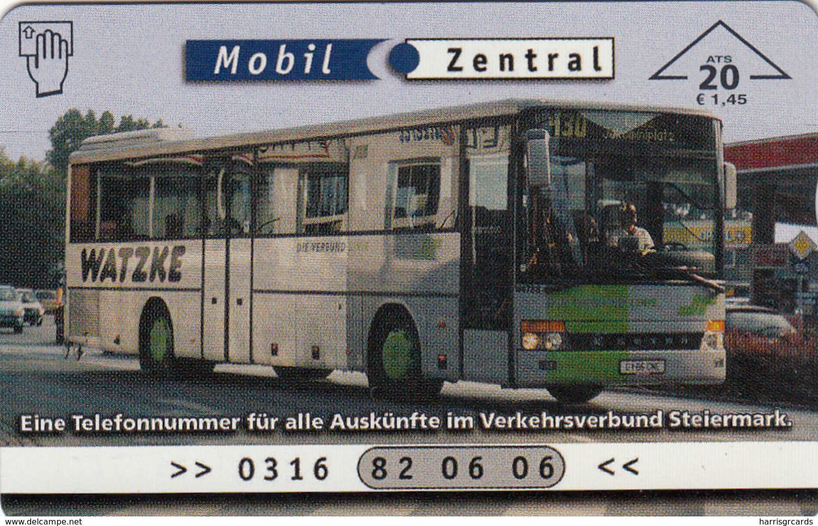 AUSTRIA - Verbundlinie 1 (Bus) , F564 , Tirage 676, 03/01 - Oostenrijk