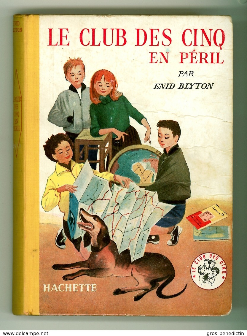 Collection Ségur Fleuriot - Enid Blyton - "Le Club Des Cinq En Péril" - 1957 - Hachette