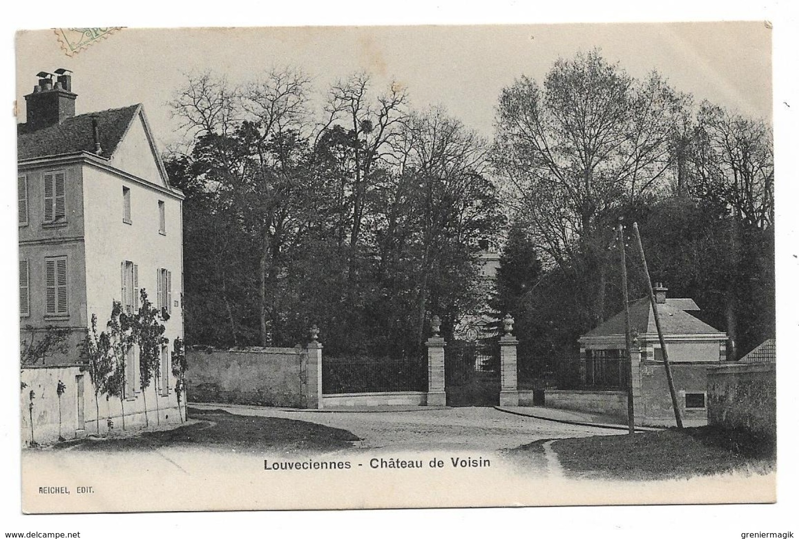 Cpa Pionnière 78 Louveciennes - Château De Voisin - Louveciennes