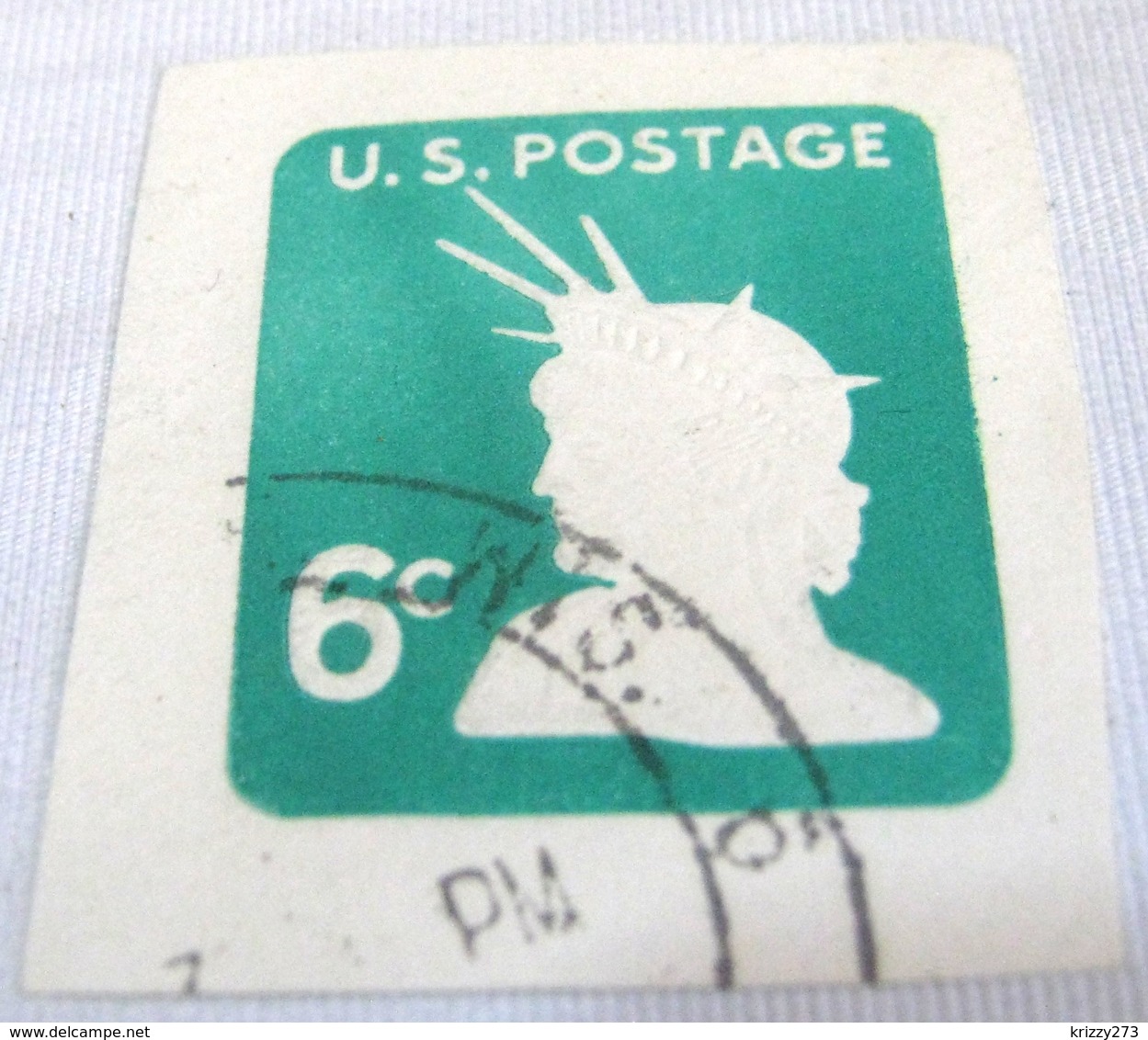 United States Liberty 6c Stationery Fragment - Used - Other & Unclassified