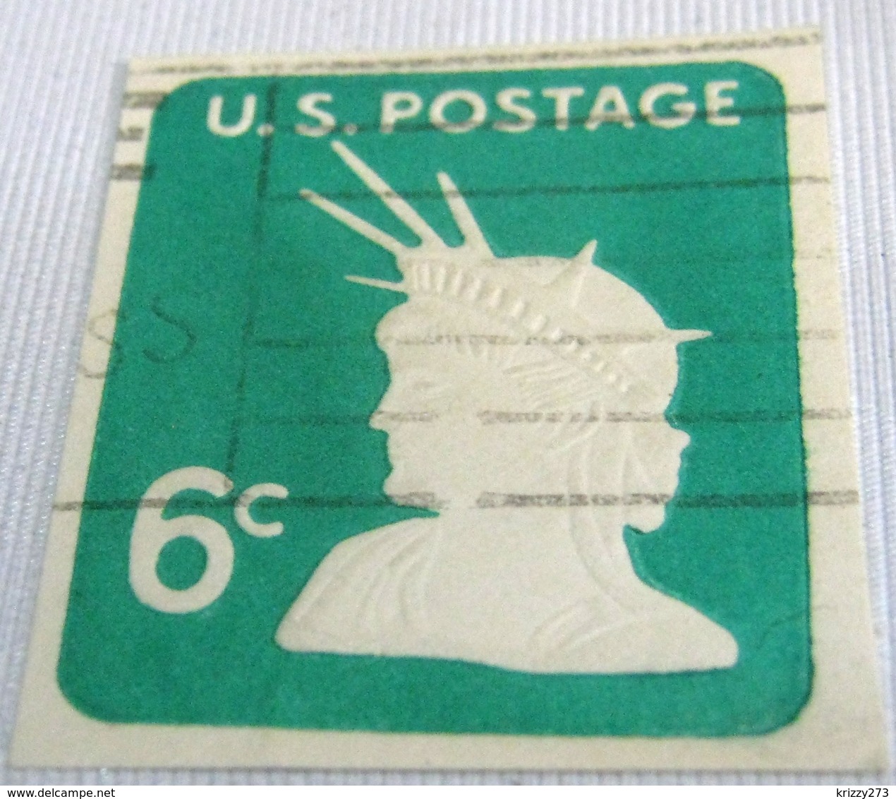 United States Liberty 6c Stationery Fragment - Used - Other & Unclassified