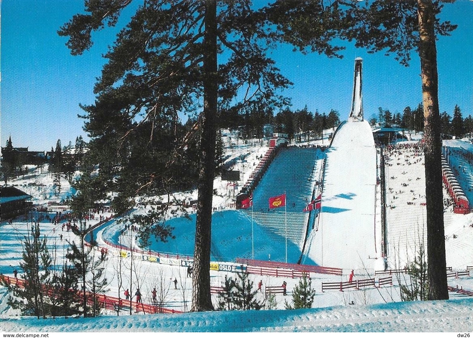 Norway (Norvège) - Oslo, Holmenkollen Ski Jump (tremplin Saut à Ski) - Norway