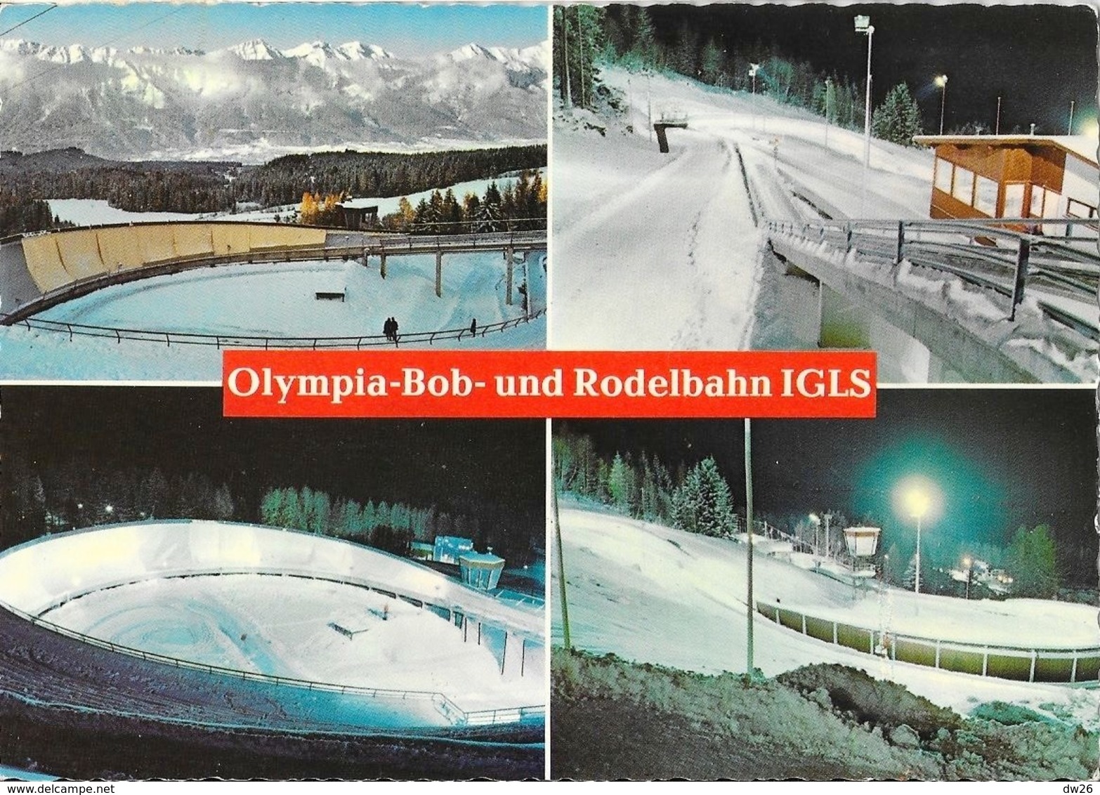 Innsbruck, Tirol - Olympia-Bob Und Robelbahn IGLS, Multivues - Jeux Olympiques D'Hiver, Olympic Games 1976 - Innsbruck