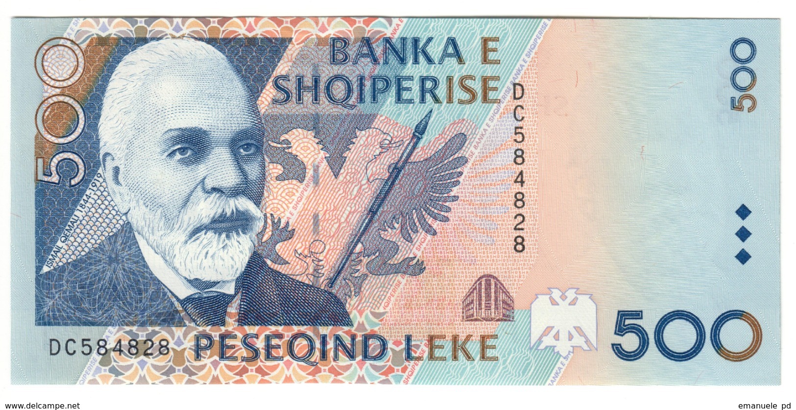 ALBANIA	500	LEKE	1996	P64	UNC			.CV. - Albanië