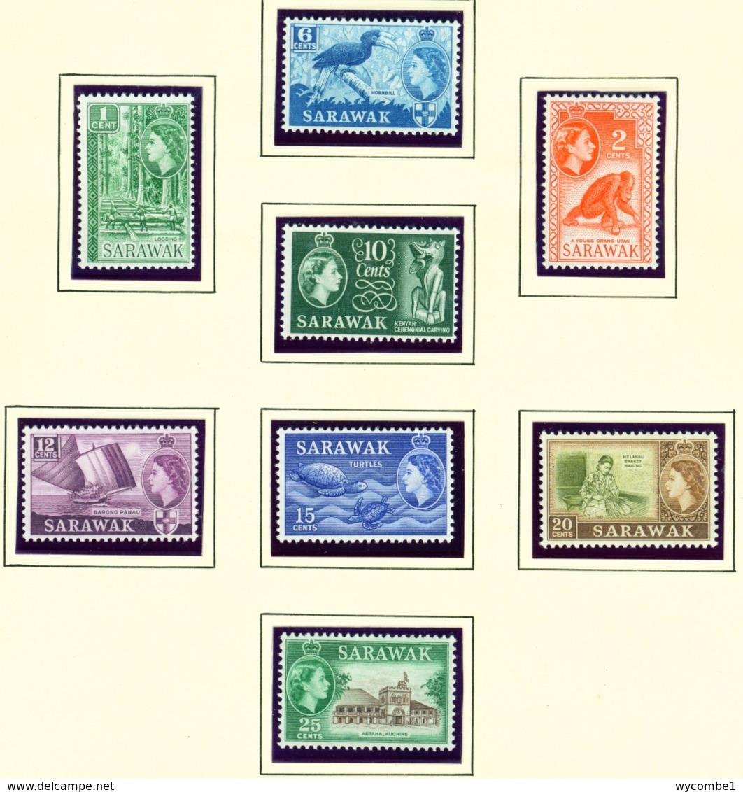 SARAWAK  -  1964-5 Definitives Set Unmounted/Never Hinged Mint - Sarawak (...-1963)