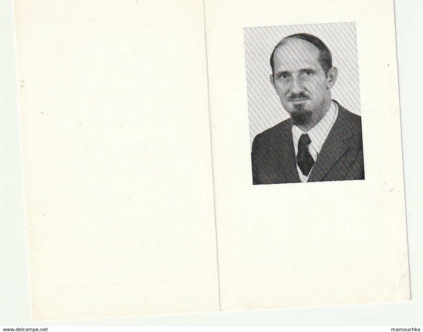 Doodsprentje Broeder Maurits M. Aimé HOEREE Dominicaan-missionaris Oudenaarde 1924 Missie  Zaïre Gent 1986 - Images Religieuses