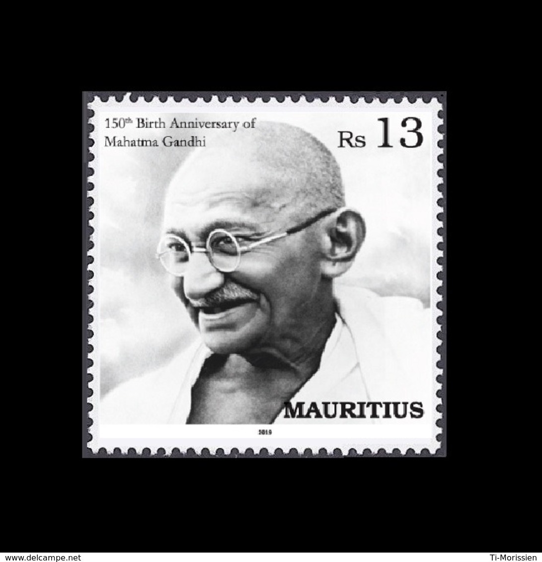 Mauritius (Ile Maurice) 2019 - 150th Birth Anniversary Of Mahatma Gandhi - 1v MNH Stamp - Mauritius (1968-...)