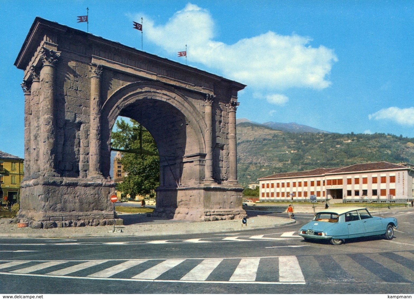 Citroen DS,Aosta,Arco Romano, Ungelaufen - Turismo