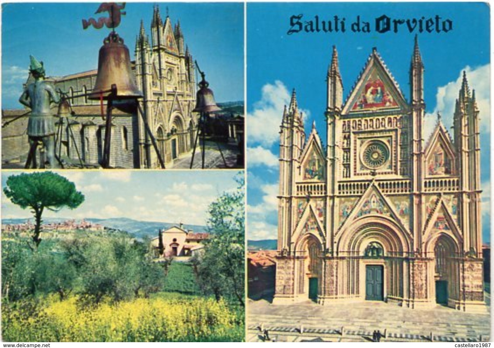 ORVIETO - Orologio Di Maurizio E Duomo - Panorama - Duomo - Vedute - Sonstige & Ohne Zuordnung