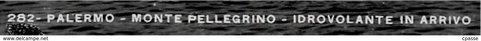 CPA Cartolina Postale ITALIA Italie PALERMO Sicilia - Monte Pellegrino IDROVOLANTE IN ARRIVO (Hydravion) Avion Aviation - Palermo