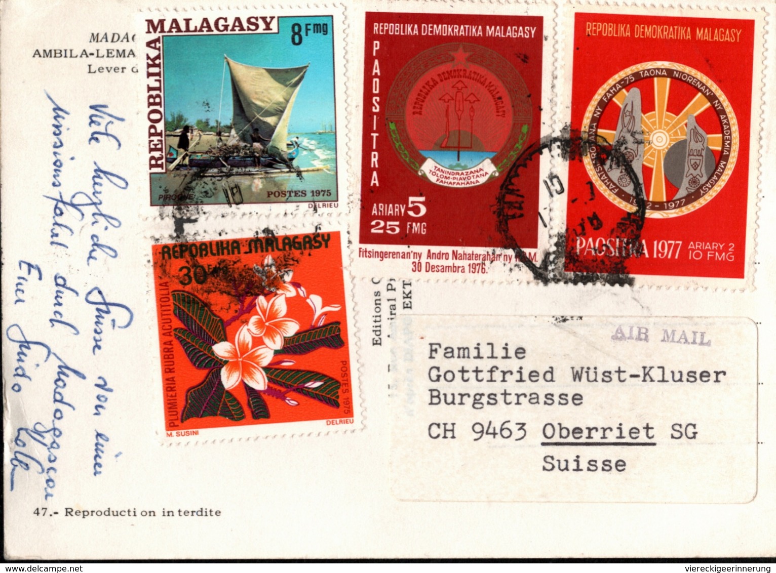 ! Ansichtskarte Madagaskar, Madagascar - Madagascar (1960-...)