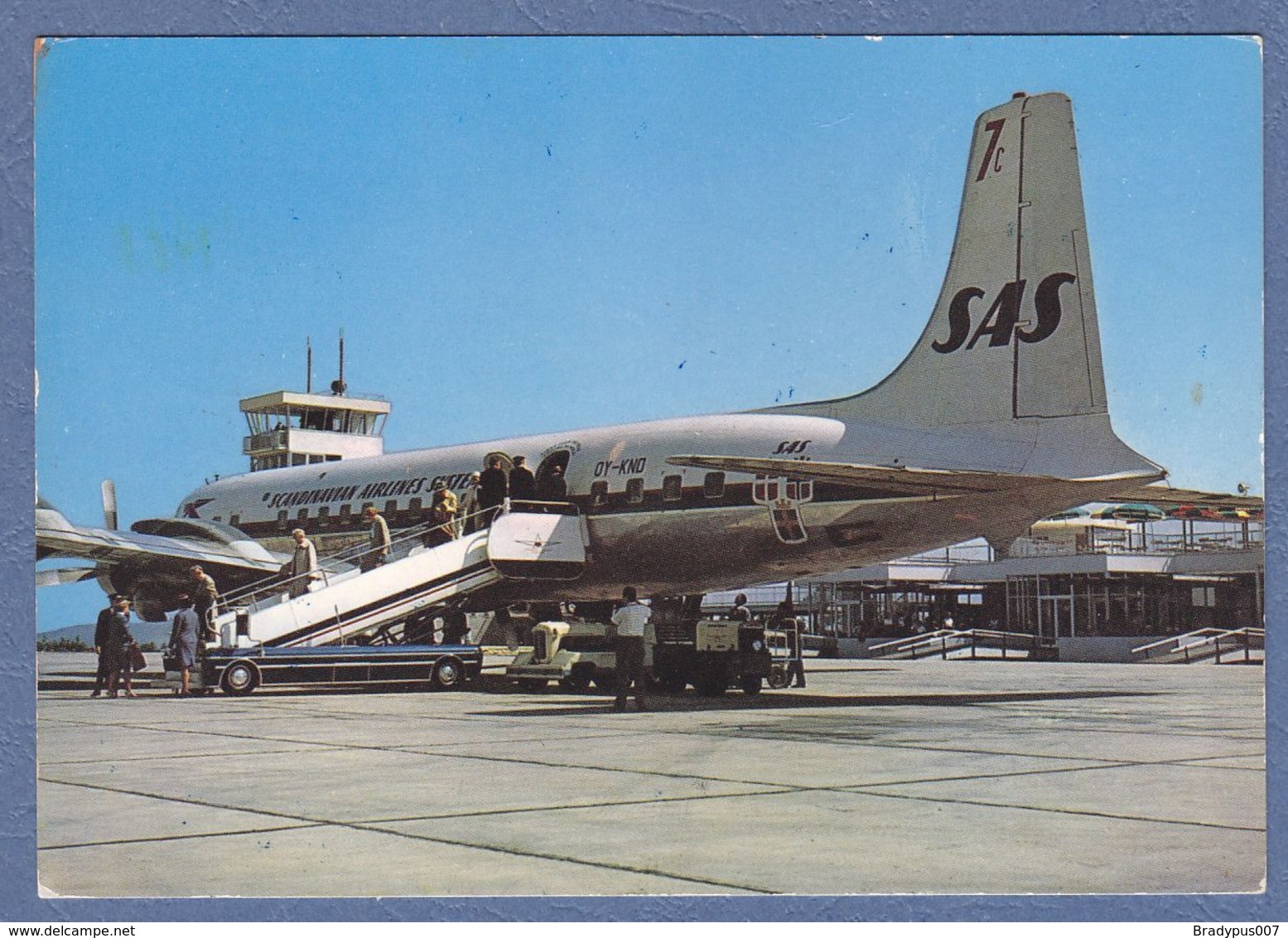 Aerodrome Cilipi Dubrovnik Croatia Yugoslavia SAS Airlines - Aerodromes