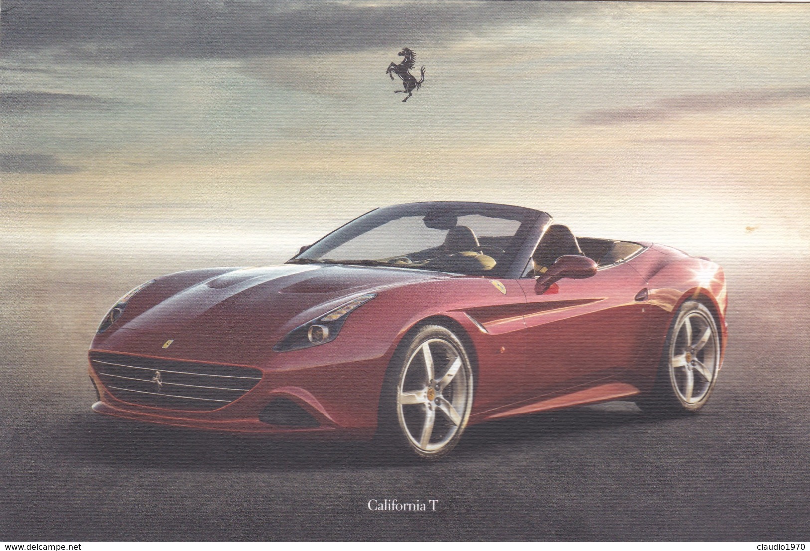 FERRARI CALIFORNIA T - SCHEDA TECNICA - TECHNICAL SPECIFICATIONS - Car Racing - F1