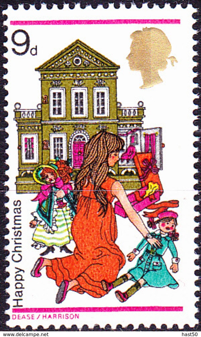 Großbritannien Great Britain Grande-Bretagne - Weihnachten (MiNr: 494) 1968 - Postfrisch MNH - Unused Stamps