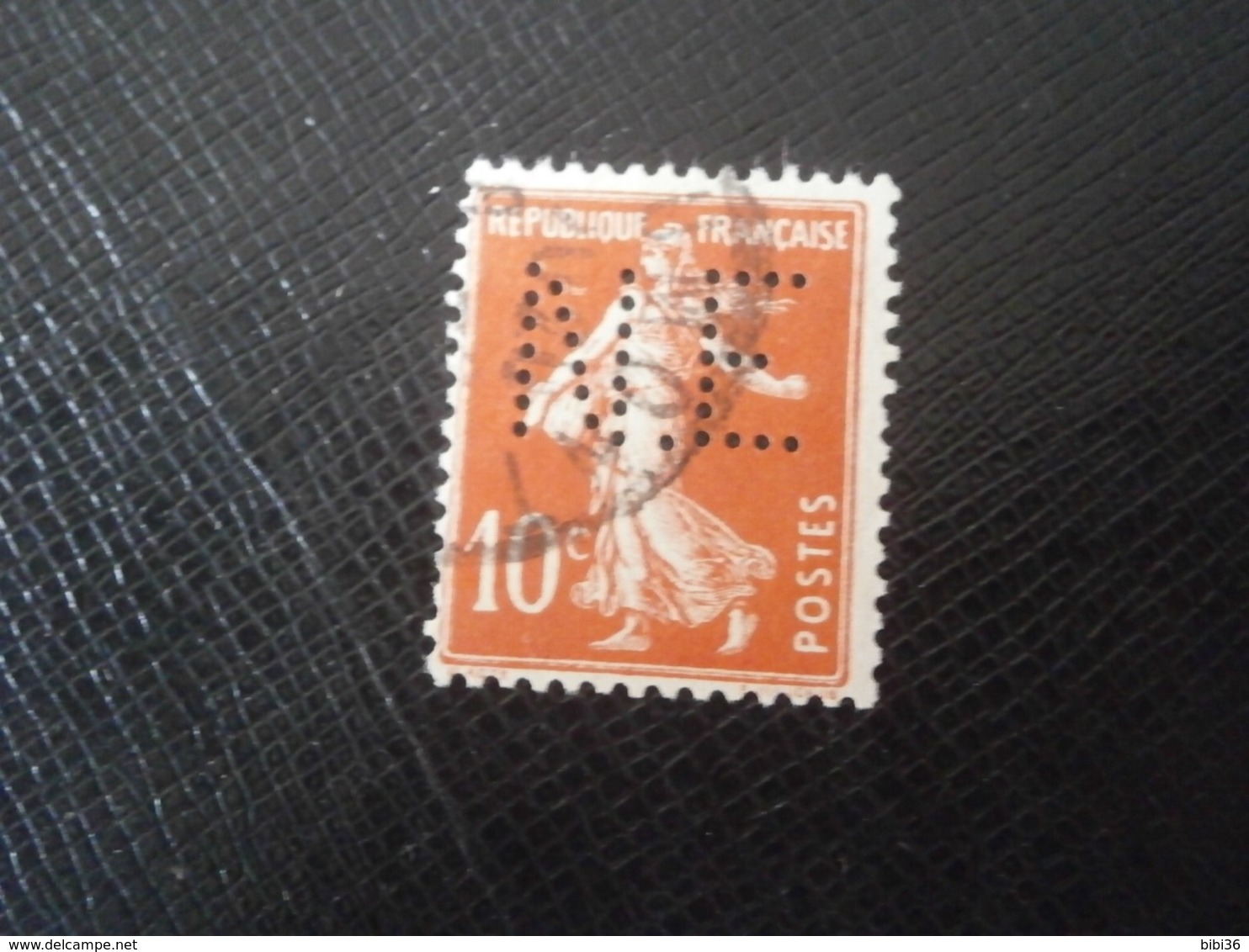 FRANCE TIMBRE SEMEUSE 138 NE13 PERFORE PERFORES PERFIN PERFINS PERFORATION PERFORIERT LOCHUNG PERFORATI PERCE PERFO - Autres & Non Classés