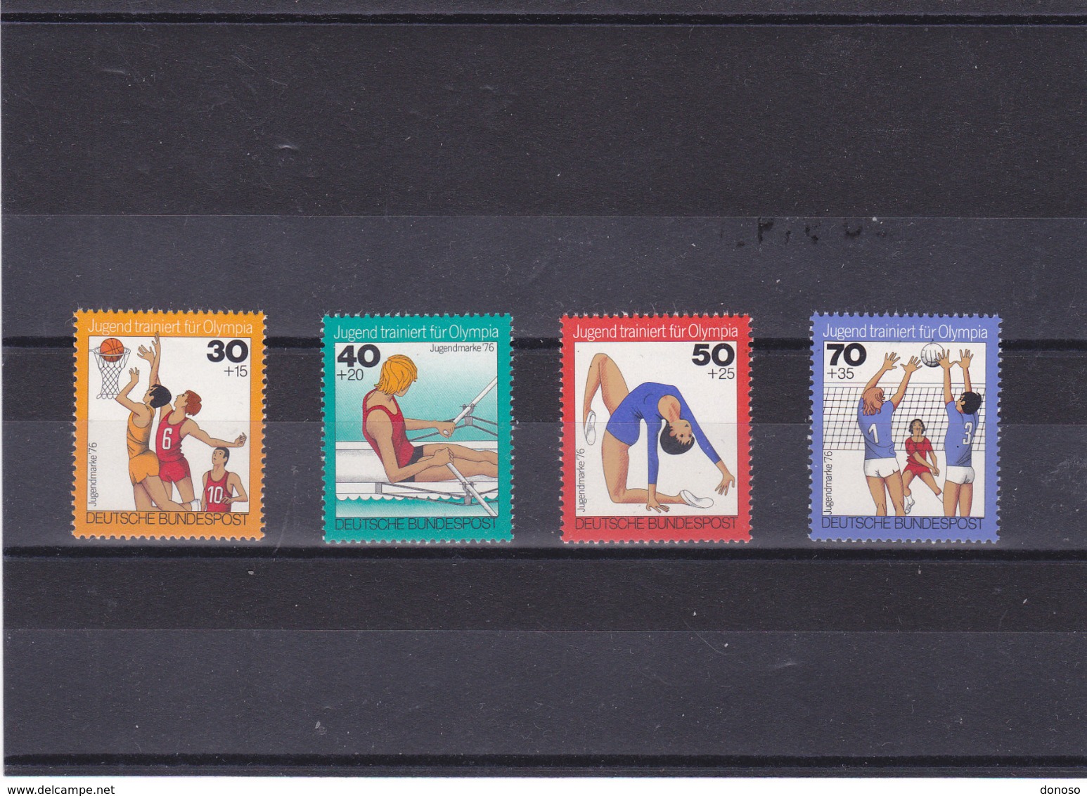 RFA 1976 SPORTS Yvert 731-734 NEUF** MNH Cote : 6 Euros - Neufs