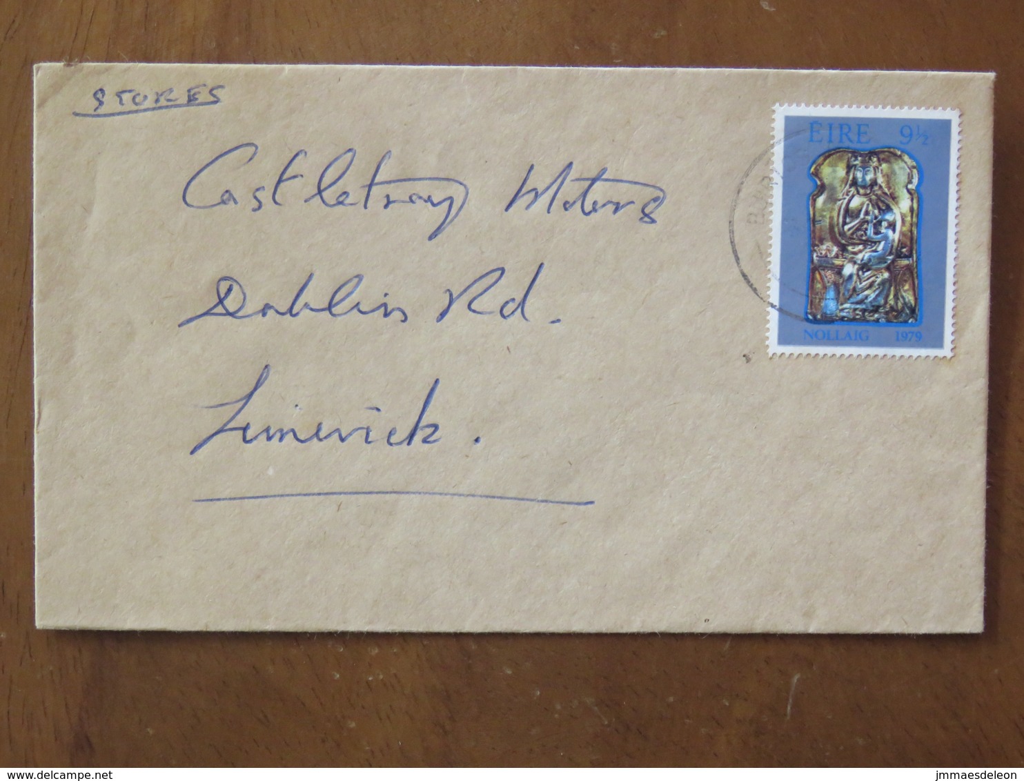 Ireland 1979 Cover To Limerick - Christmas - Painting - Lettres & Documents