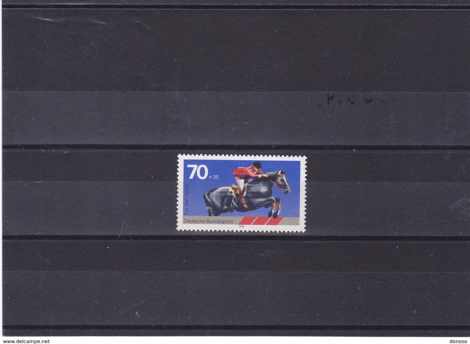 RFA 1978 EQUITATION Yvert 815 NEUF** MNH Cote : 5,50 Euros - Unused Stamps