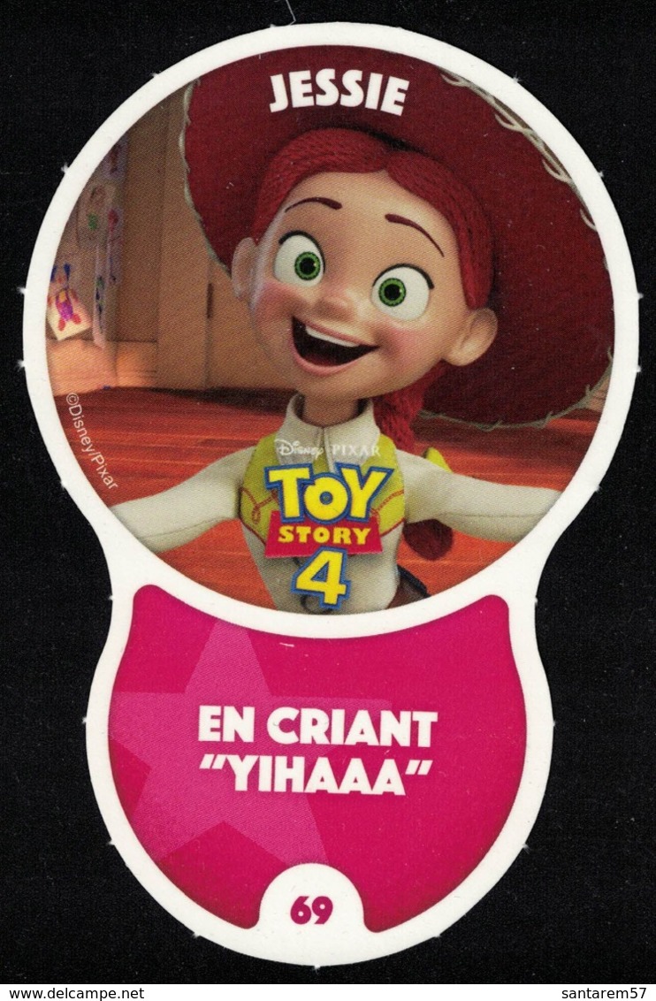 Carte à Collectionner Disney Auchan Les Défis Effet Jessie 69 / 96 - Sonstige & Ohne Zuordnung