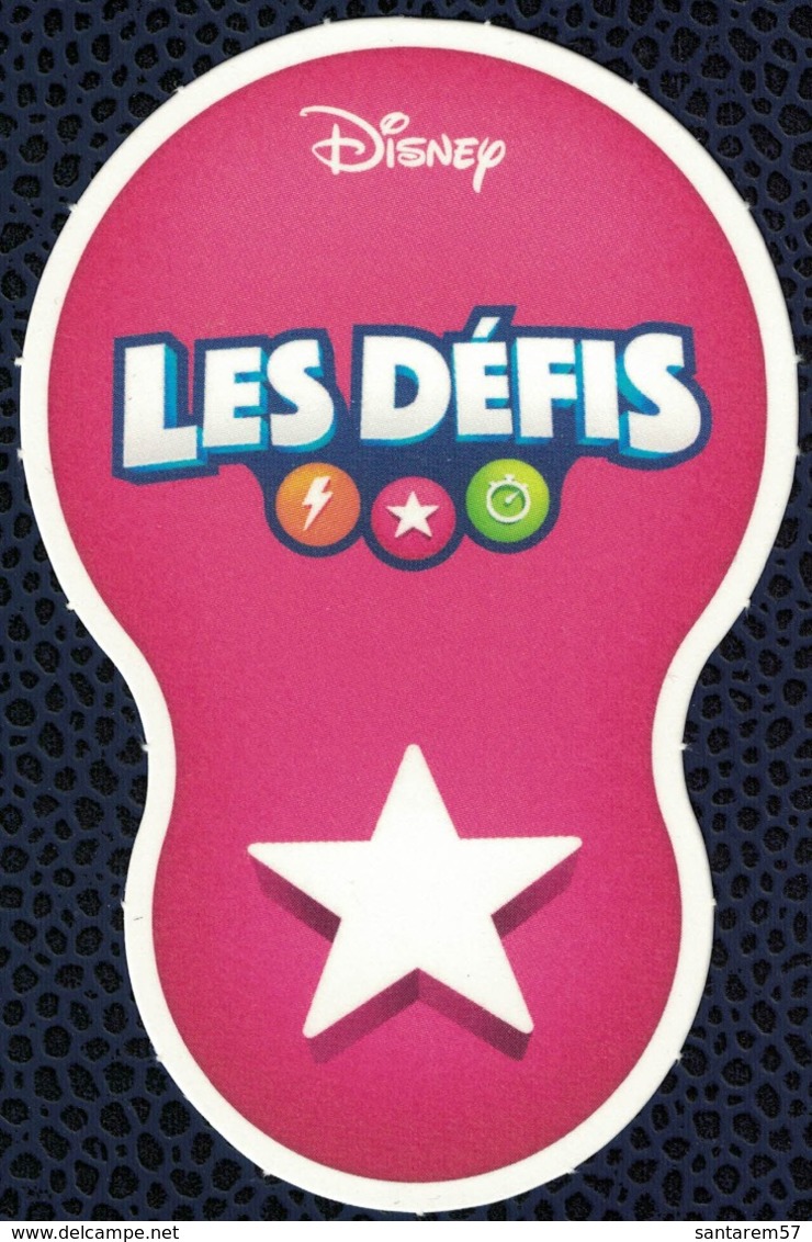 Carte à Collectionner Disney Auchan Les Défis Effet Jessie 69 / 96 - Sonstige & Ohne Zuordnung